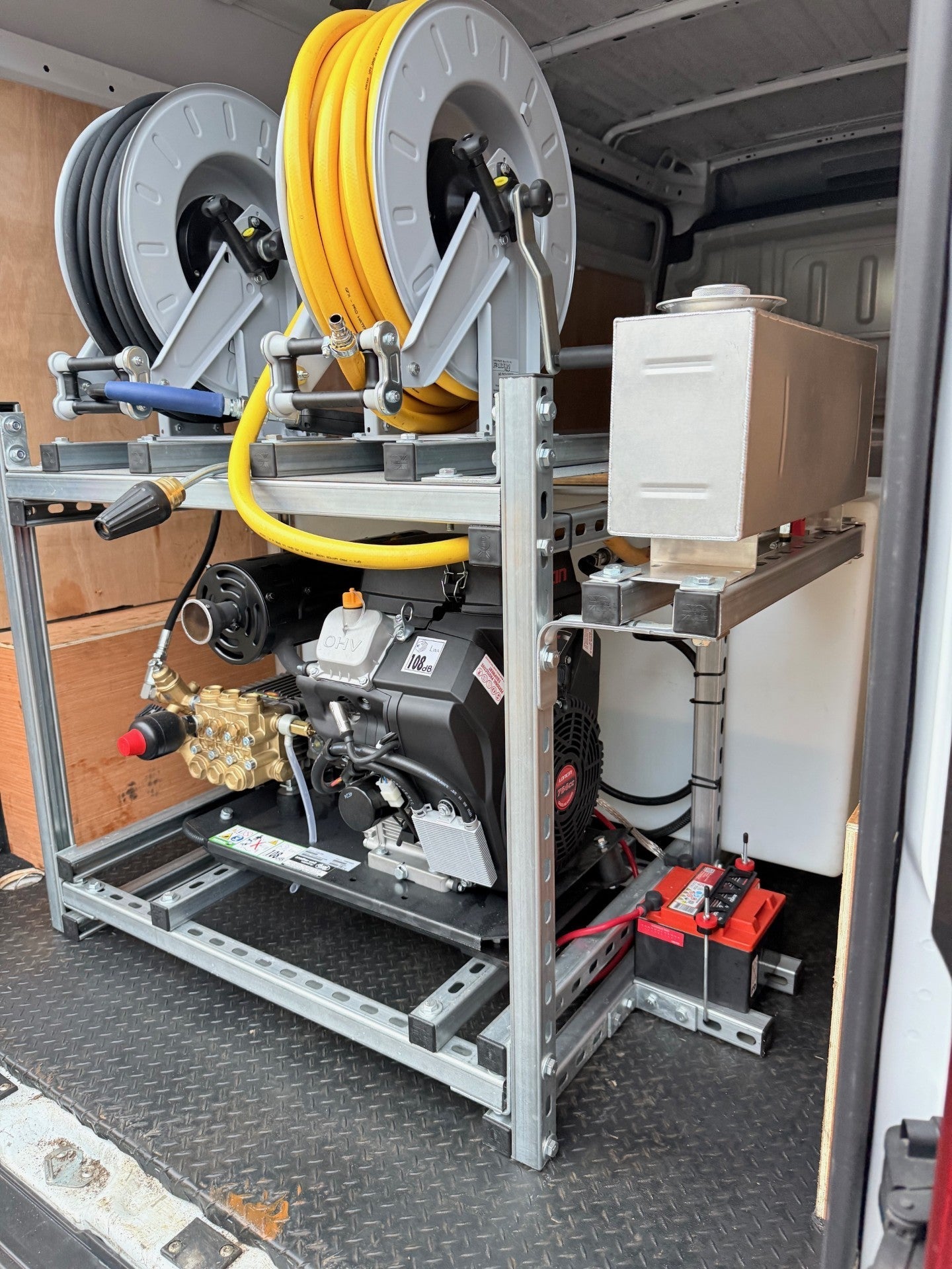VP30200 Van Pack Pressure Washer Loncin V-Twin 200 Bar - RealKleen LTD