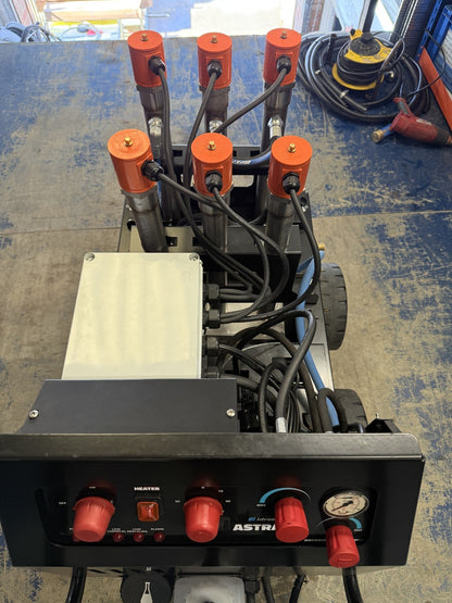 BOSS BOYS MHE10160SS Mobile Electric Hot Water Pressure Washer 160 Bar 10L/min 3-Phase - RealKleen LTD